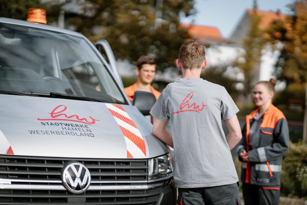 Ausbildung bei den Stadtwerken Hameln Weserbergland Mit deiner Energie in die Zukunft